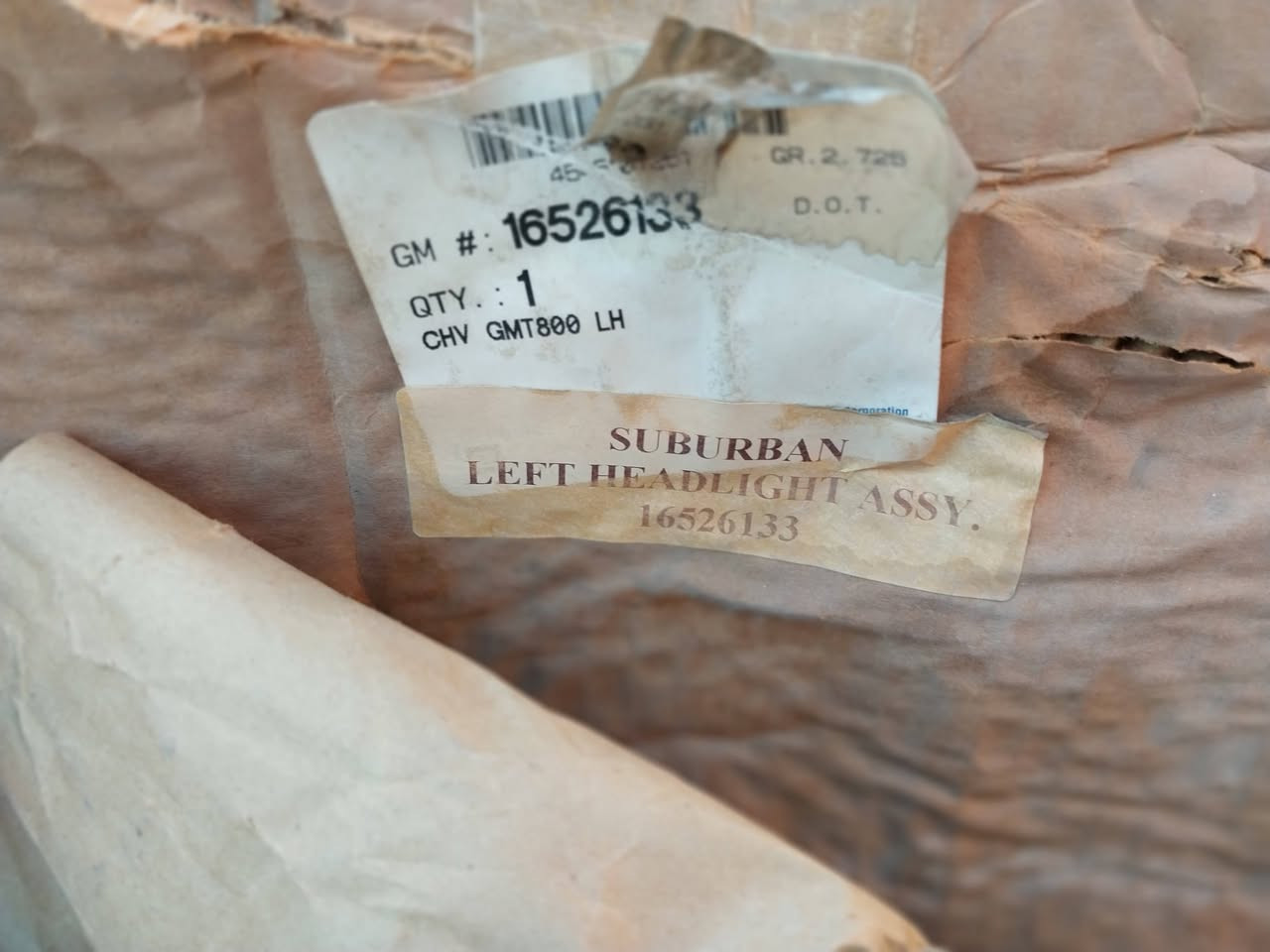 للبيع... لايت جمسي الفينية اصلي وكالة جديد وغير مستعمل صفحة السايق فقط .
العنوان// بغداد-باب الشيخ - خلف كراج النهضة. 
هاتف // ((***********))
