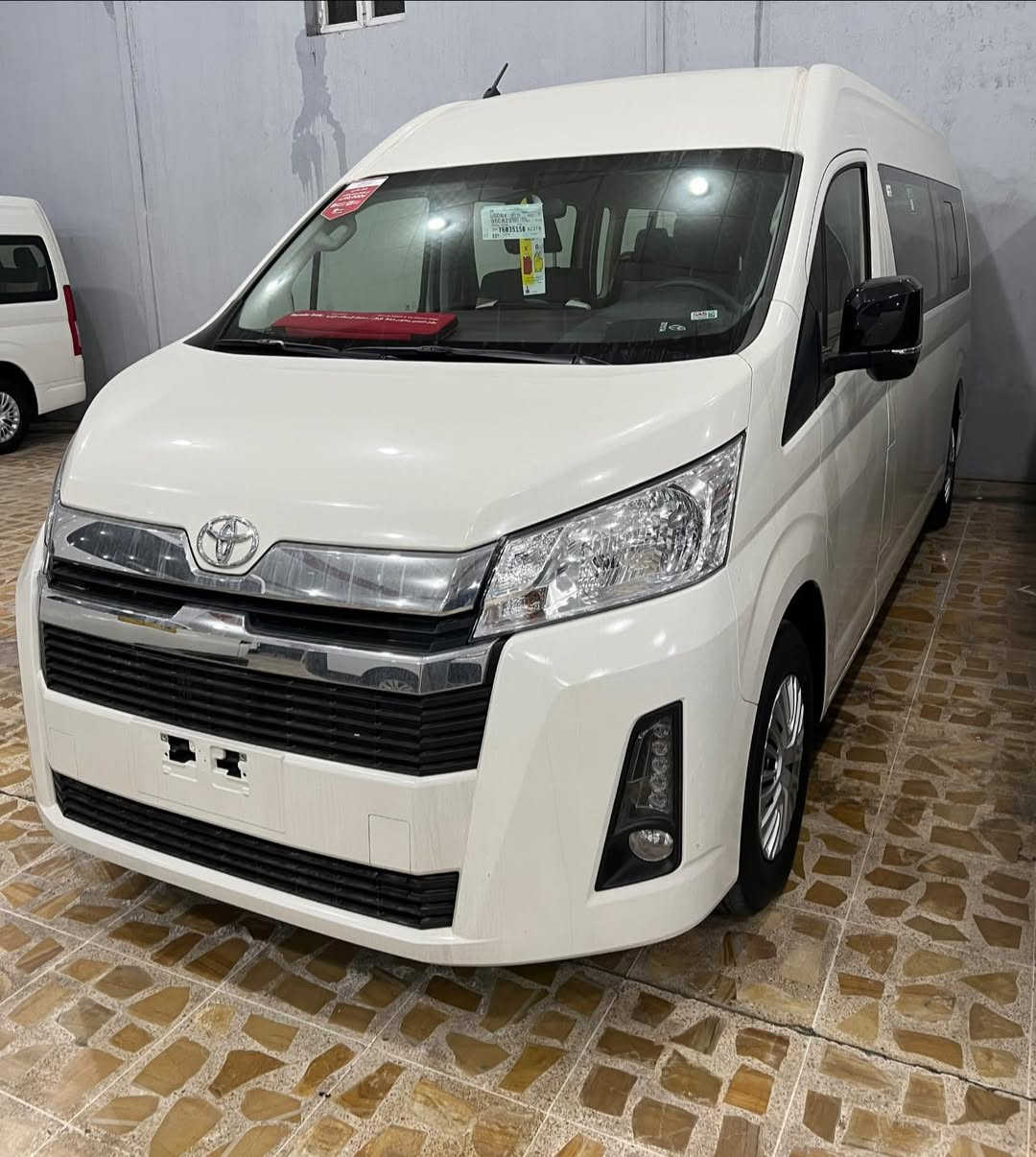 اللهم صلی علی نبینا محمد
تویوتا هـایس
مودیل ٢٠٢٦
فول مواصفات
كیر اتوماتیك 
ضمان ٣ سنوات
سنتین صیانة مجاني
***********
عنوان// اربیل شارع ٤٠ مدینة معارض مقابل معمل بیبسي
اسم معرض (معرض باصات)
