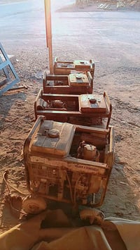 ٤ مولدات • كاز • رمادي زنكوره