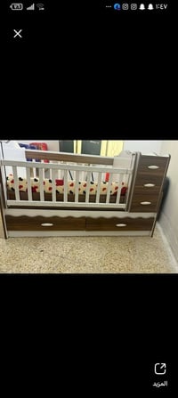 سرير مال أطفال • مع الدوشك • حي النور