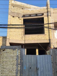 دار للبيع طابو صرف طابقين ونص هيكل مساحة 125 منطقة العبيدي شارع العابد...