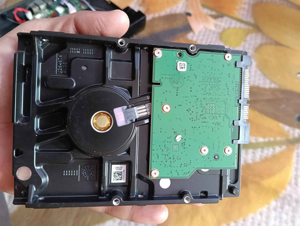 هارد 1 تيرا شركة techage هادئ غير مستخدم فقط مفحوص يتحمل العمل المستمر للكامرات وغيرها بسعر 40 الف مكاني الدورة حي الصحة وعندي توصيل*********** بغداد, العراق
