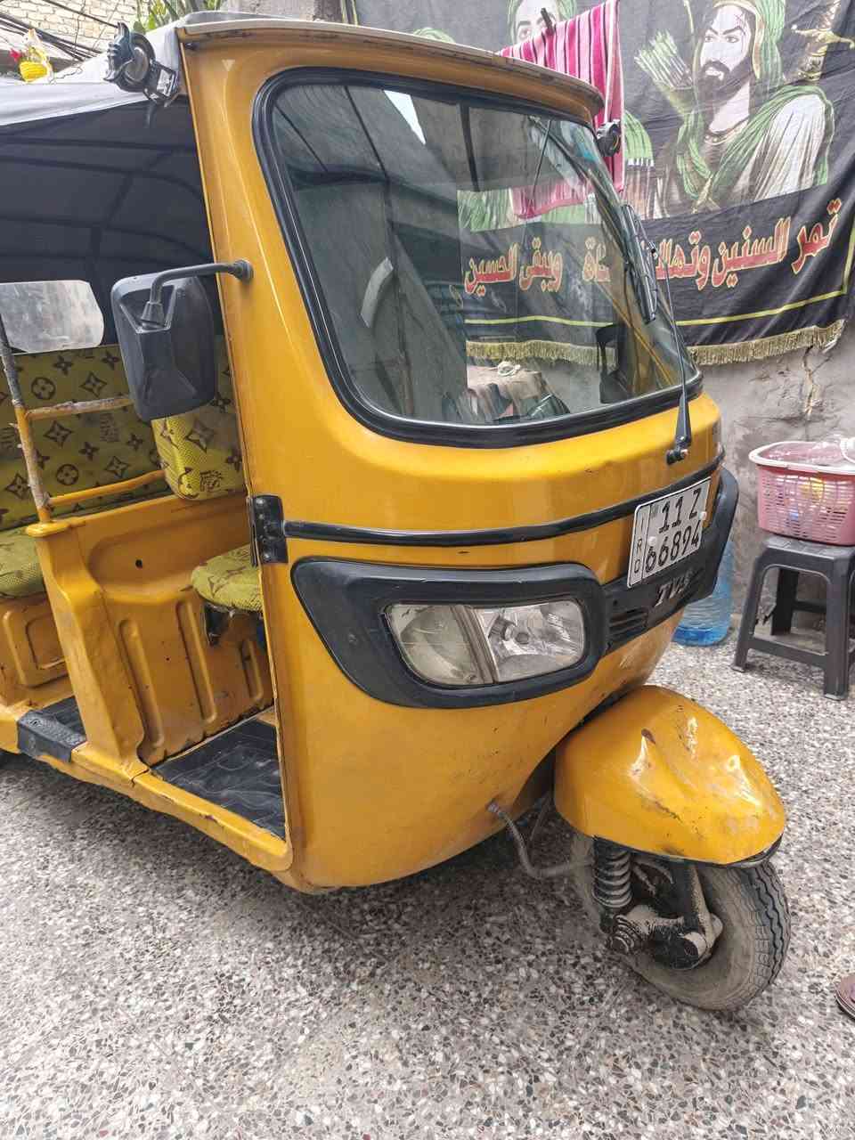 تكتك تي في اس موديل 18شهر 9
تكتك خير من الله كبل للشارع ماعده جاملق امامي 

السعر 5مليون وبيهه مجال حك الجيه مكان سبع قصور رقمي ***********
