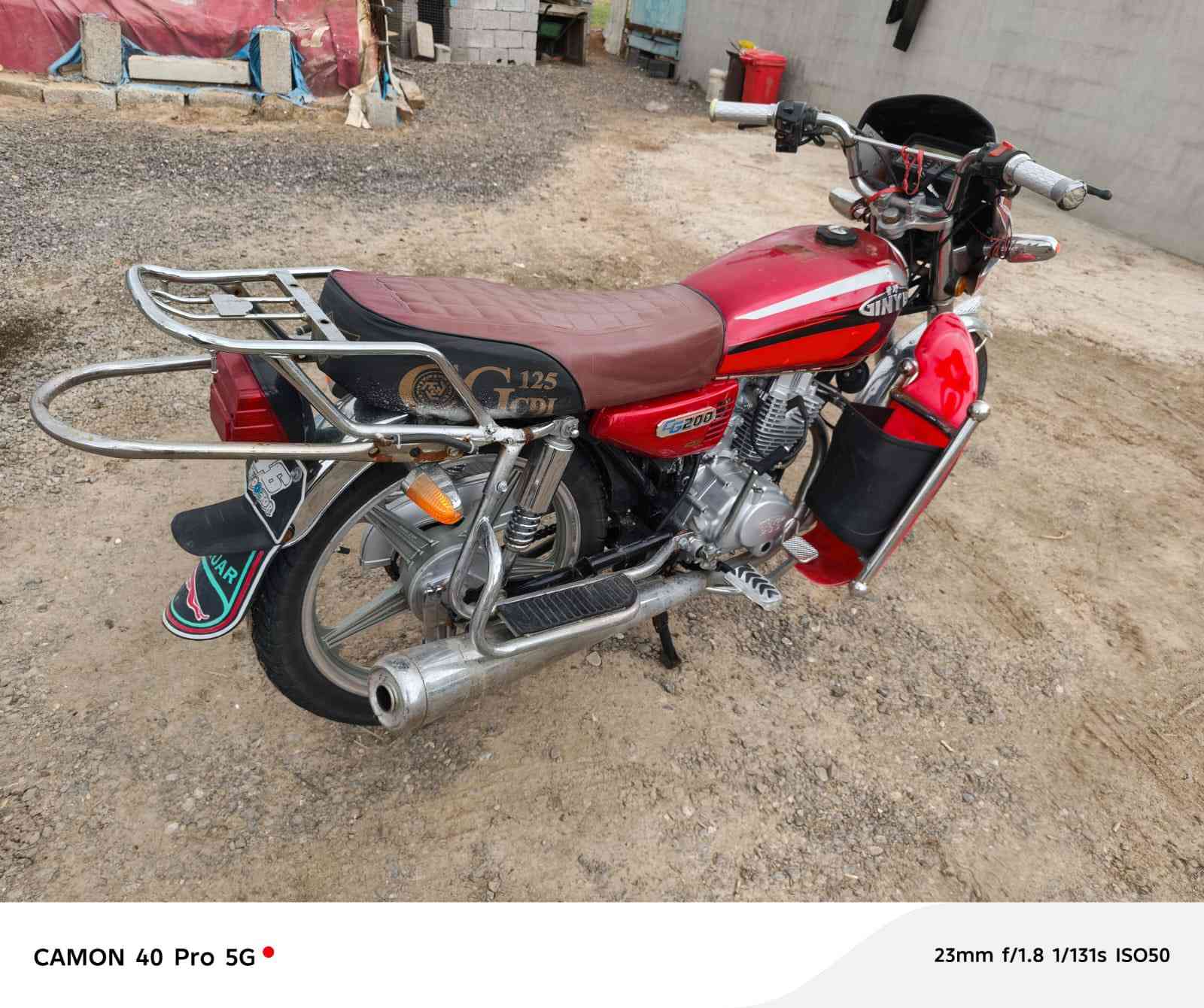 السلام عليكم
للبيع ماطور جني 
2020ماطور نضيف محرك مامفتوح مايحتاج ربع كلو شغال سعر 500وبي مجال 

‭+964 782 748 9924‬
