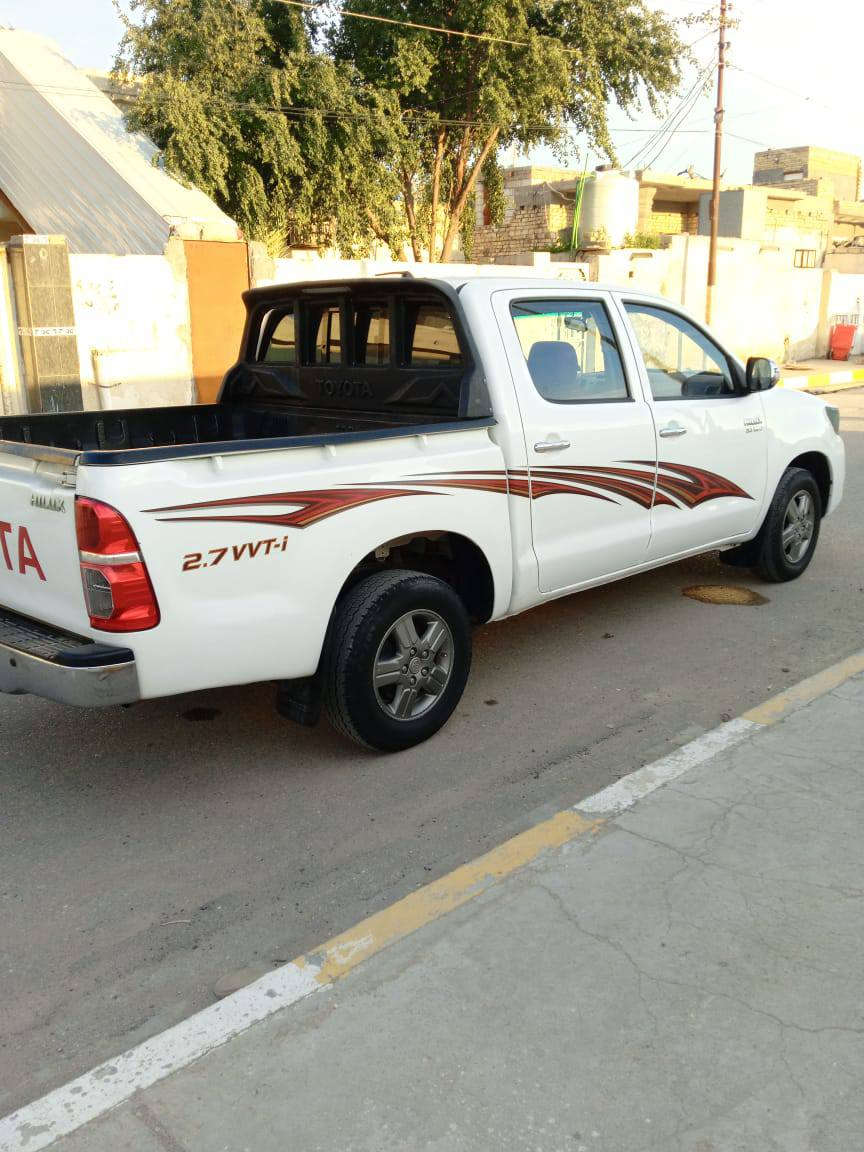 سلام عليكم للبيع هايلوكس 2014 اوتوماتيك مكفوله محرك وكير كفاله رقم بغداد مشروع وطني سنويه تحويل ثاني يوم 
الشراي يتصل ‏‪***********‬‏
