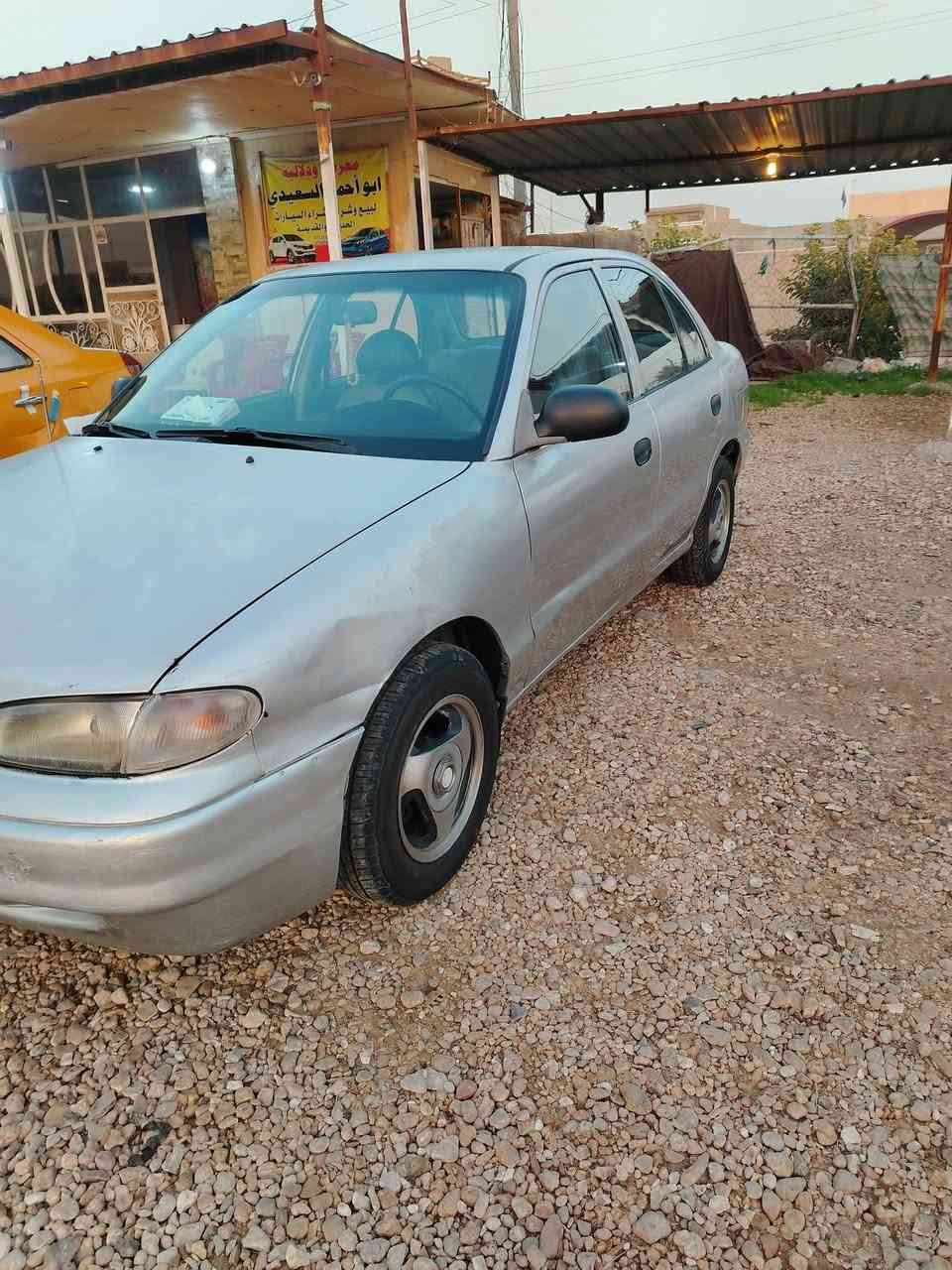 السلام عليكم هونداي اكسنت موديل ١٩٩٤ سياره وضع شركه لاصبغ ولاتبديل تبريد شغال تخم تاير جديد باتري جديد سياره بسمي رقم بغداد سعر ٣٨ وبيها مجال مكاني بابل  ***********
