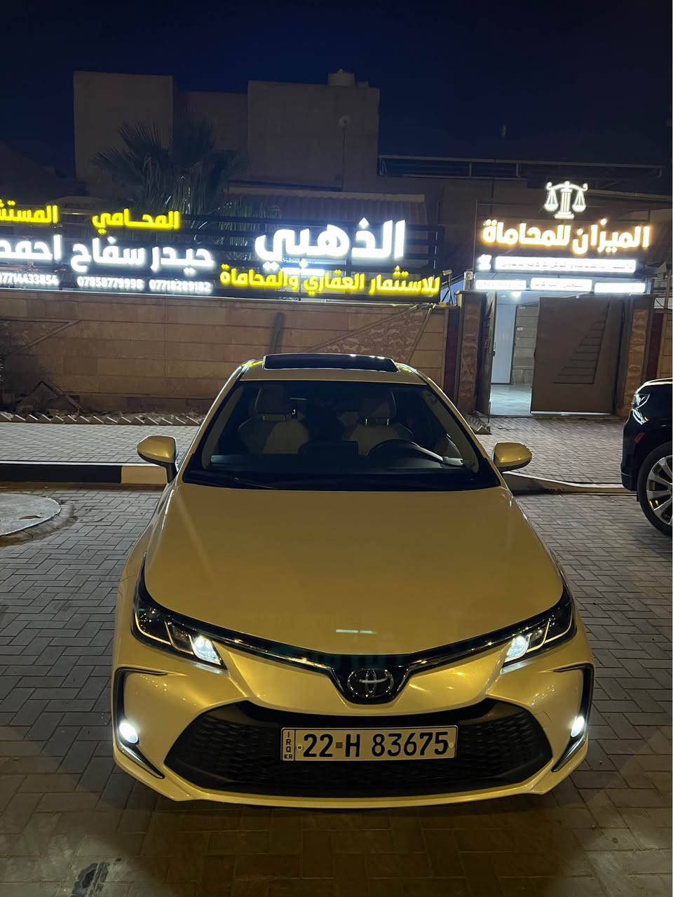 السلام عليكم للبيع كورلا 2023ساز رقم اربيل كفالة عامة السعر185 للاستفسار ***********مكان السيارة بصرة البصرة, العراق
