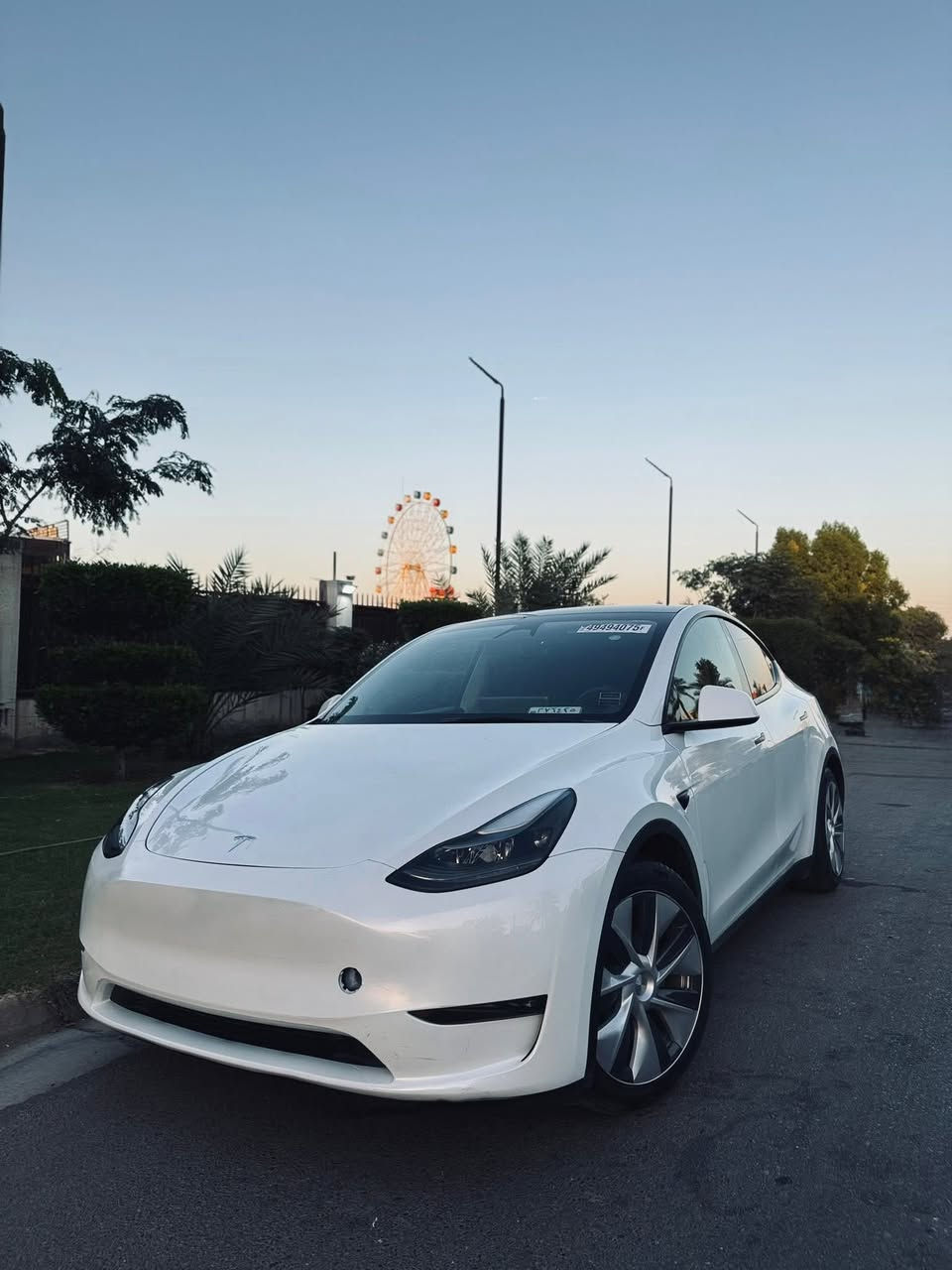 سلام عليكم حبايب
تيسلا 2023 
موديل y
السياره اونلاين ✅
فئه الدبل ماطور 
تمشي بالشحنه الوحده 500-550 km
ماشيه 30mi الف 
مواصفات السياره معروفه
سعر 23.500$
للاستفسار 
‪***********‬
مكان السياره تكريت
