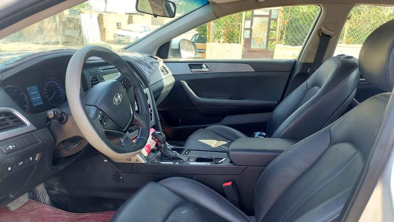 سوناتا ٢٠١٦كص جنطه ادوات مكينه ٢٠٠٠غاز بلادي حساسات خلفي امامي كامره شاشه كشن كهرباء تحكم ستيرن جهتين مري شفط نضام ايكو حساسات بالويلات مكان 
ارقام وسنويه مضبوطات رقم الماني سنويه لل٢٠٢٨مكاني نجف سعرها 58$
***********واتس اب
***********اتصال
