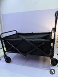 عربة تسوق • قابلة للطي • تخزين سهل