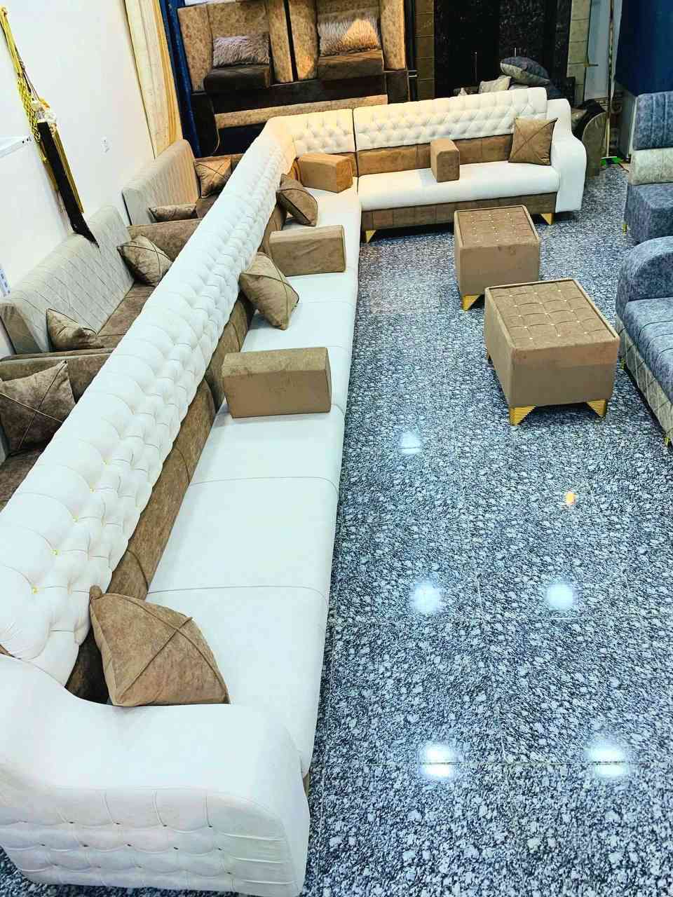 💯موديلات ٢٠٢٦ 💯
معمل ومعرض شمس الدجيل 💯💯
💯💯💯💯
يوجد لدينا عمل كافة الموديلات للتخم والديوان يتم العمل بأتقان التصميم والعمل بأيادي أفضل النجارين وأروع المصممين والخياطين بشرط خشب بلوك اسود وأختيار المواد عالية الجودة والأسفنج مميز اول مع طبقه بولستر طبي والقماش المقدف درجة أولى وبشرط تكون كل التفاصيل أفضل من العمل التركي من نجاره ودوشمه والفنش عند تقفيل التخم يعني الحمدالله شغل يرضي الله والزبون موديلات التقجيج اليدوي درجة أولى كل التفاصيل تكون بشرط ١٠٠%  وتجي وشوف المعمل والكادر والشغل بعينك وبعدها يتم الاتفاق على كل التفاصيل ...... وأدخل للصفحه وشوف كل اعمالنه  💯 

💫ويوجد بيع بالقسط 💫

والتوصيل لجميع المحافظات 
واي استفسار الاتصال على الرقم . 

 ***********
***********   وتساب
