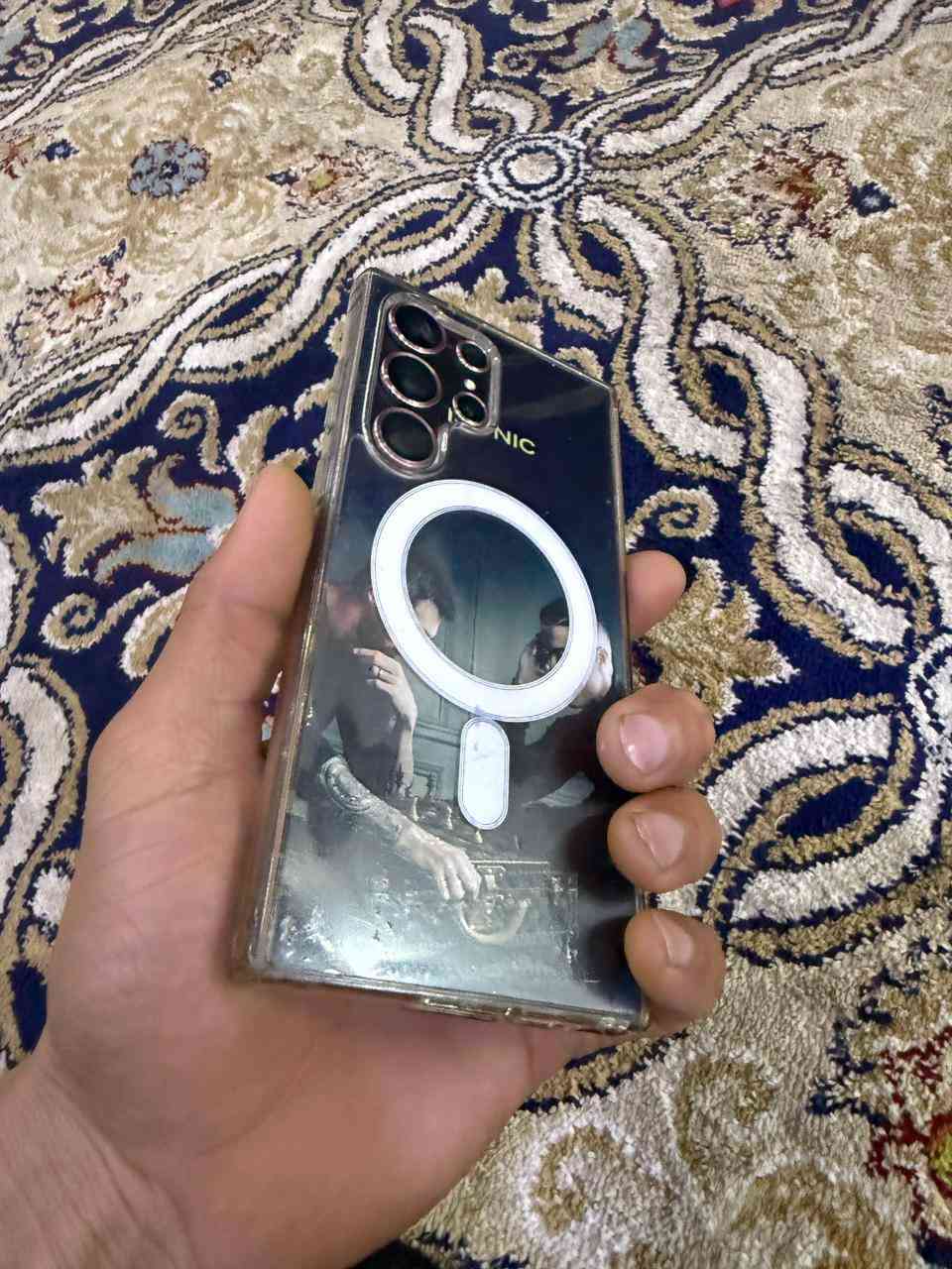 سامسونك اس 23 الترا شرق اوسط  ذاكره 256 رام 12 لون اسود  جهاز جديد مكفول ما مفتوح  بس الكارتونه  احتركت  ويه  الغراض الله يكفيكم الشر  (السعر 750  او مراوس  ب24 وانطي  فرق  مكاني نجف النداء  ***********
