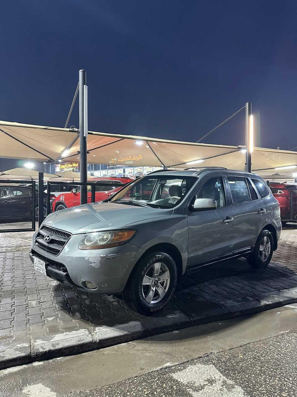 سنتافي 2007
موحود سوناره
مكينه 6v  كشنات تفه تبريد فتحه تحكمات ستيرن 
امريكيه جاملغ بيه بيه ملاحضات
دواخل كله جديد سياره خير من الله 
تربيد شغال رقم كربلاء بسمي
مكاني كربلاء رقمي(***********)
