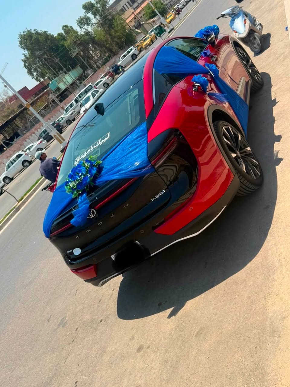 كراون ماجستا ضمان شركة ساز
موديل 2023 كفاله عامه
هايبرد محرك 2400 تيربو
فول مواصفات
ماشيه 57 الف
سياره مغلفه بالكامل افلام حمايه
ابواب شفط
لايت ناصي عالي متحرك
رادار امامي خلفي
نقطه عمياء
ويل 21
تدفئه تبريد كشنات وتدفئه ستيرن
فور ويل
توقف ذاتي
تنبيه للخروج عند المسار
كامرات 360 درجه
حساسات 360
ستاره خلفيه
كراسي خلفيه كهربائيه
نظام الصوت JBL
لايت كشاف ضباب
تحذير من الاصتدام الامامي
وبعد هواي مواصفات
رقم بغداد 
اتصل ع رقم 
للاستفسار 
***********
