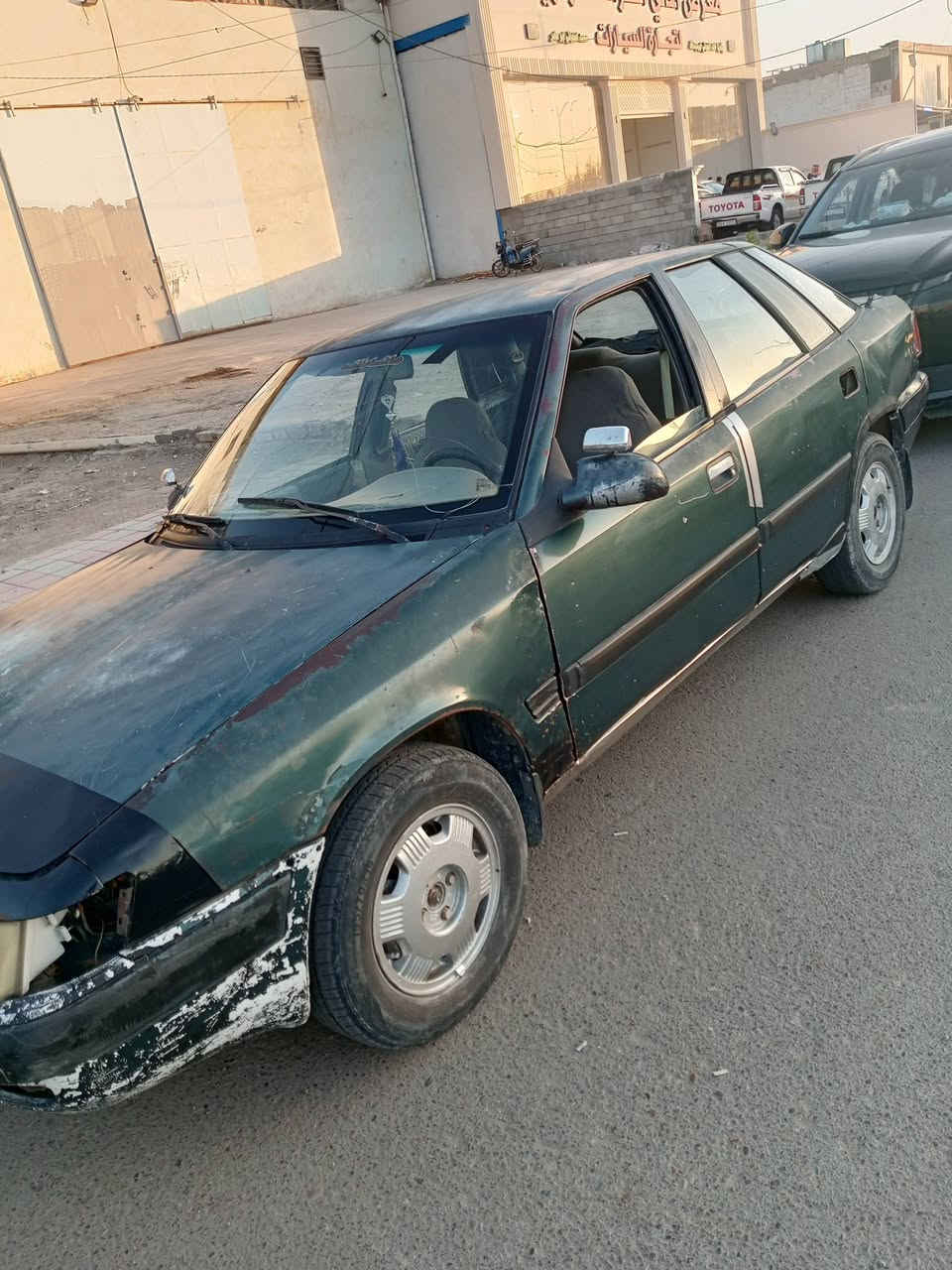 سلام عليكم 
دايو اسبرو رقم انبار دولي محرك مفتوح 1600 بي صوت بل جعوب كير عادي مكفول كهربائيات كلها شغاله سنويه لل27 السعر 17 أو بيه مجال المكان الفلوجه الحصي 
للاستفسار 
***********
