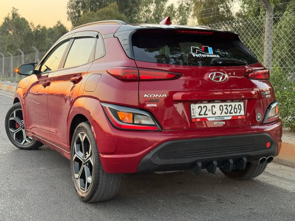 السلام عليكم 👋🏻
للبيع او مراوس 

🔴 Hyundai Kona N Line 2022 🏁

🔹 محرك 1.6 تيربو ⚡️
🔹 قوة 195 حصان 🚀
🔹 كير DCT سريع وسبورت
N Line فول رياضية🔹
🔹 داخلية رياضية وحلوة
🔹 كاميرا خلفية 📸
🔹 رادارات وأنظمة أمان
🔹 شاشة ومواصفات كاملة
🔹مواصفات معروفه باقي

🔴 سيارة بدون صبغ كلين تعبر فقط رصعات صغيره بارد اخوان كلشي اكو بل شوك نظيف يختلف سعره سيارة ما بيها نقص برغي تخم تايرات باتري جديد جامة جديده كاملة تاخذ تفخص وبيها سونار سيارة كير محرك مكفول
الي ماشر بل اخضر بل صور اخيره هذه بارد

📍 مكاني: بغداد الجديدة
💵 السعر: [147]وبيها مجال كلش بسيط
📞 للتواصل: [***********]
