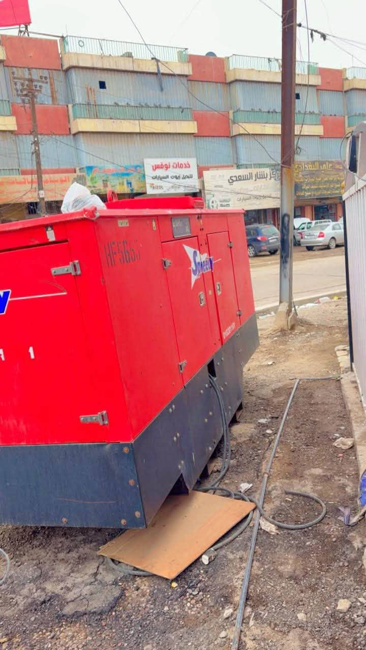 السلام عليكم للبيع مولد بيكرز جداً نضيفه 110 k مكانه بغداد استعمال جداً قليل السعر 70 وبيها مجال ***********
