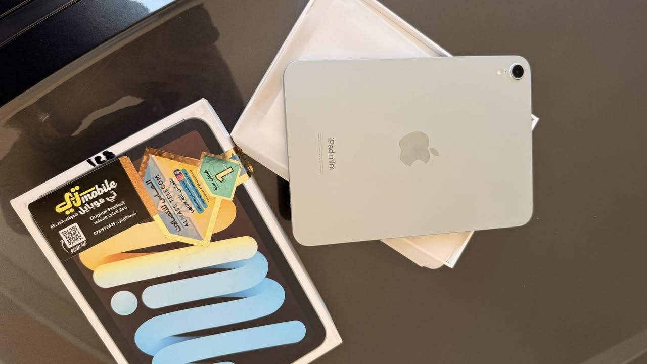 ايباد مني 7
بطاريه 94 
ذاكره 128 
كلش نضيف سعره. 550 وبي مجال  
***********
