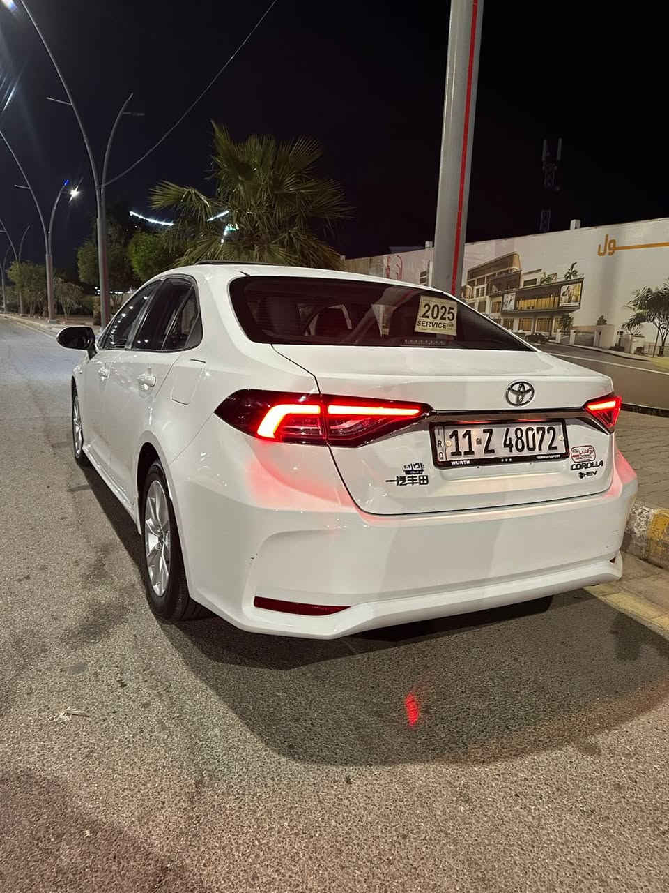 كورلا خليجي هايبرد فول 1/1
ماشيه10الف بس 
رقم بغداد 
موديل 25
محرك 1.8
كفاله عده شخط اصبع فقط 
باقي كفاله 
•••
السعر 156$ بيه مجال 
***********
غير متواجد ع فيس
