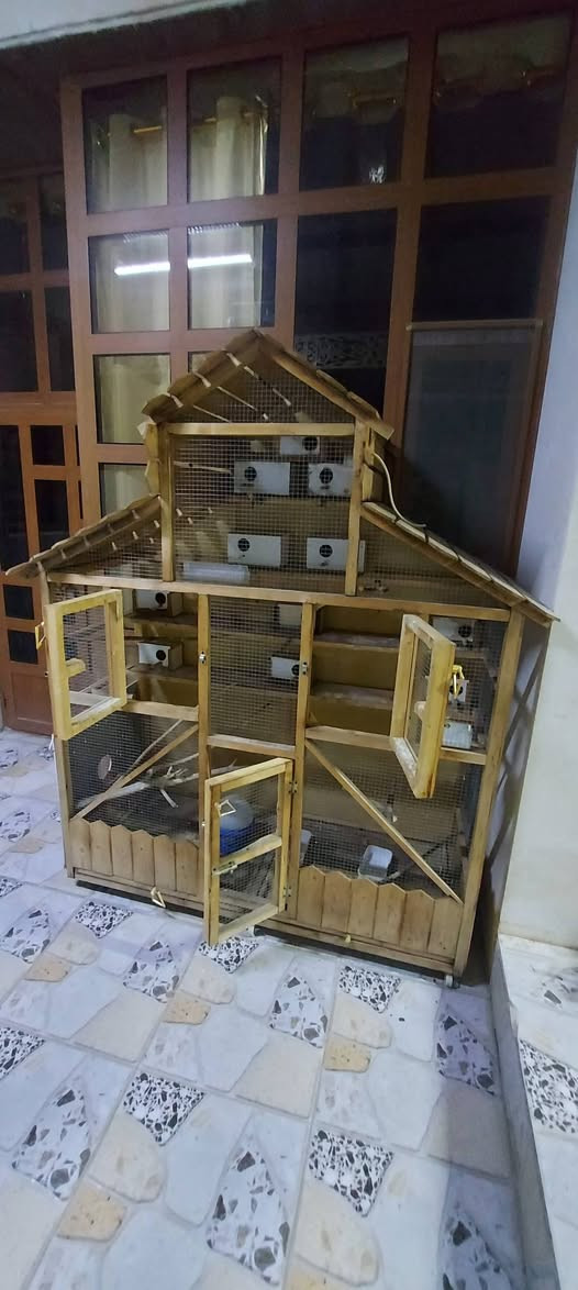 قفص خشب ياباني نضيف
الارتفاع 2 متر 
العرض 1.5 متر
 النزال 90 سانتيم
 السعر 200 الف 
التواصل واتساب  ***********
