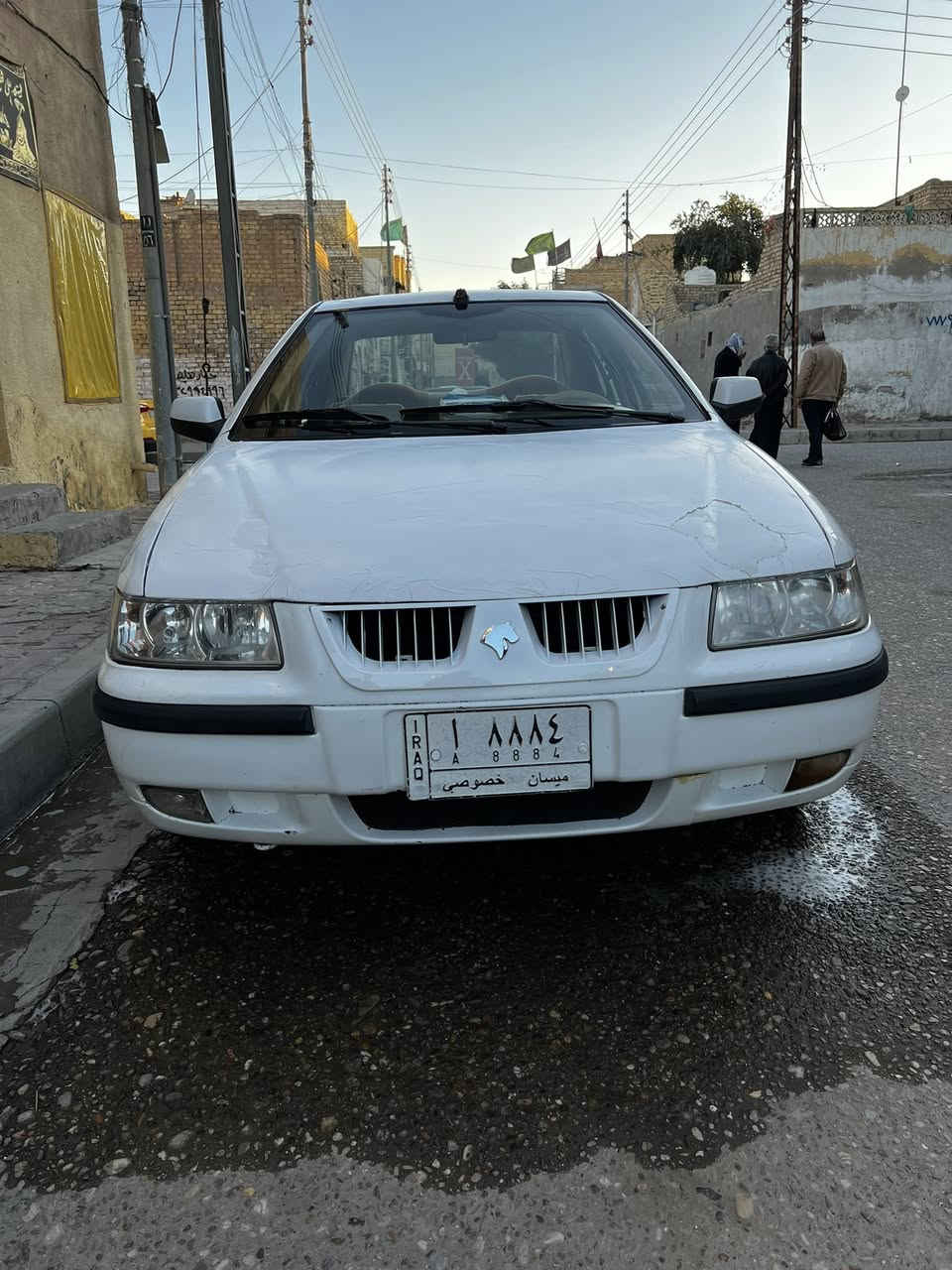 السلام عليكم سمند مديل 12 ناطق بعده طك فلين مكفوله كفاله عامه تبريد ❄️ كير و مكينه مكفوالات حداديه جديده تخم تايرات ستوني شادهن مالت واحد جناي كله جازه ما تذب عليه ربع رقم مميز تحويل ثاني يوم السياره احله من الصوره السعر 55 و بيه مجال اتصل (***********) 
المكان ميسان
