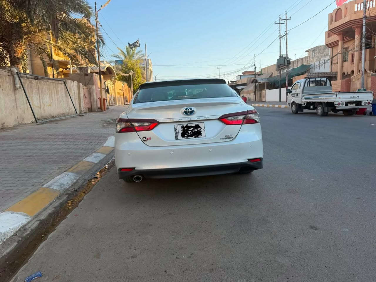 للبيع 
كامري موديل ٢٠٢٣ خليجي GLE 
السيارة مكفولة عدا ملاحظات جدا بسيطة 
رقم بغداد بأسمي مداور ثاني يوم 
السعر المطلوب ٢٢٣$ وبيها مجال للطيبين 
اتصل وبيك خير وتدلل ***********
