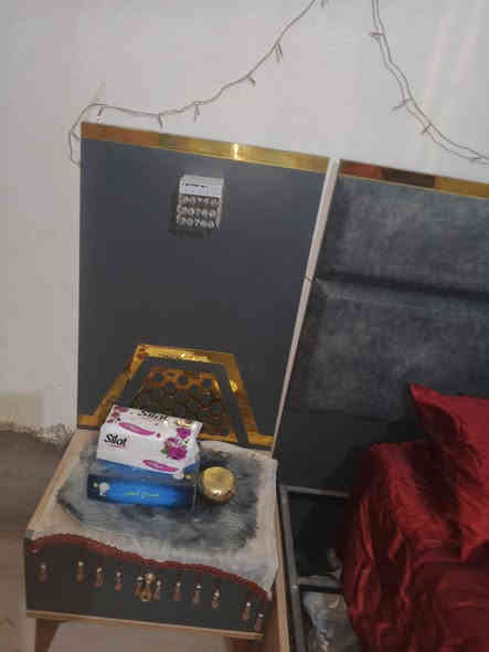 غرفه نوم البيع السعر 350 بدون دوشك 300 غفل لما يشتري لا يطبلي رحمه لمكم. مكان ابو غريب بغداد  رقم جهازي ***********
