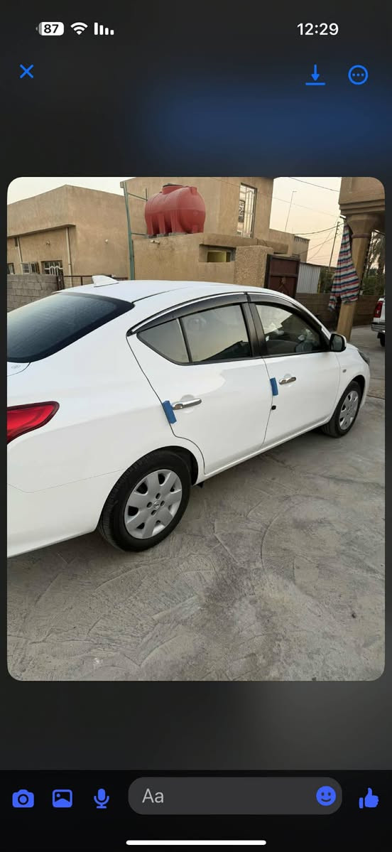 سلام عليكم
للبيع سني هندي موديل ٢٤ ماشيه ٤٢ رقم بغداد نكليزي 
مواصفات يدات نيكل خارجيه قطعه وحده تبريد  جام خلفي جوبي السياره بيها تبديل قطعتين فقط بدون تكم ودواخل باب سايق وباب خلف سايق مبدلات مال تفصيخ شرط بدون قطره صبغ  سعرها ١١٨ وبيها مجال قليل مكانها بغداد


**إذا كنت صاحب هذا الإعلان وتريد حذفه لأي سبب، رجاءا أرسل رسالة إلى الدعم الفني**