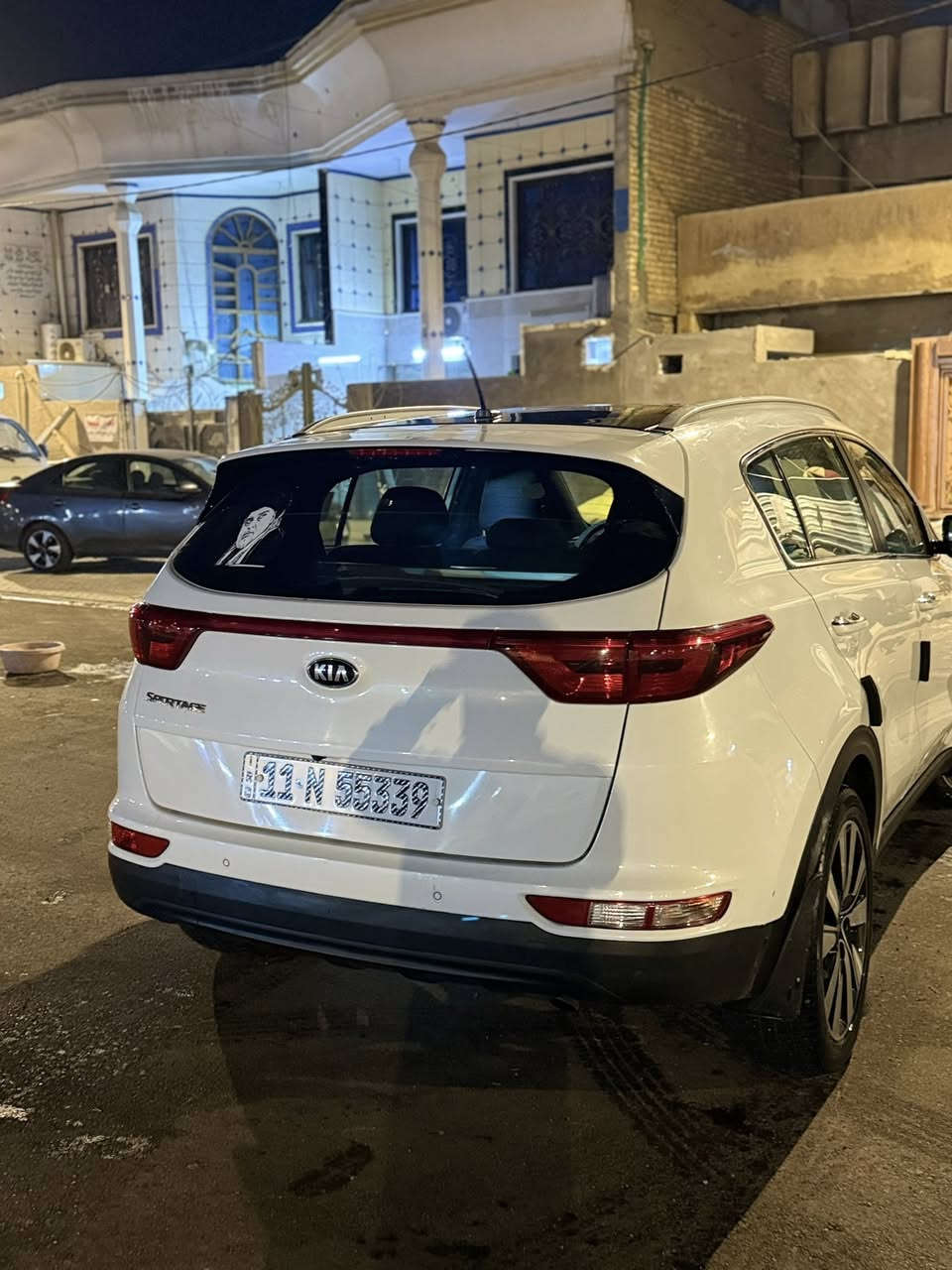 سلام عليكم
سبورتج 2019 خليجي
 نظيفه وجاهزه 
مرقم بغداد وبسمي 
السياره مواصفات
بانوراما
يدات نيكل
خمسه ويل كب
كشنات جلد
شاشه
تبريد قطعتين
مري شفط اشاره بالمري اشاره ترحيب
لد نهاري
كشاف لايت
حساس خلفي.                                        
تحكم sbort Eco
السياره محرك ٢٠٠٠ دوش
***********
