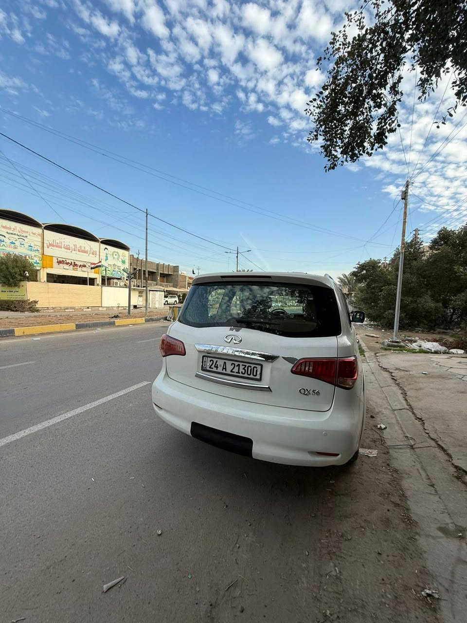 انفنتي QX56 موديل 2011 ياباني خليجي
فئة VIP فول مواصفات
صدر امامي خلفي تمام
تبريد تدفئه شامل حتى الكشنات
جنطه كهرباء 
فول مواصفات 360 كاميرات

💎 ســعــر ✅ ::  170 مع مجال قليل

المكينة والكير مكفول
كهربائيات مكفول
السياره بدون اي نقص 
مكينه 8 سلندر 5.6 سريعة بشكل
رقم شمالي بأسمي السنوية جديدة
السياره بيها جراد فقط لاغير 
السيارة مكفولة بدون اي حادث
مكاني بغداد 

رقم صاحب سيارة 
***********
أو ***********
