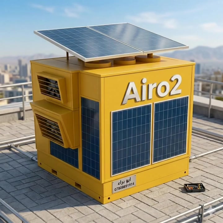 ⚡ 85% توفير: استهلاك طاقة أقل بشكل مذهل.
❄️ تبريد فائق: درجة حرارة تصل إلى 16° مئوية مستقر دائمًا.
📐 تغطية +40%: مساحات أوسع بكثير لتجربة تبريد مثالية.
🔥 أداء ثابت: تبريد قوي وفعّال حتى في أقسى الظروف.
💰 تفاصيل الأسعار: ستصلكم تباعًا حسب المنشأ والسعة.
📞 للاستفسار اكثر  يُرجى الاتصال على الرقم التالي 
: *********** – أبو براء

#تبريد #مكيفات #تبريد_فعال #Air2O #توفير_الطاقة #تبريد_صيفي #تبريد_مستدام #مكيف_تبخيري #تبريد_صحي #تبريد_عصري #هواء_نقي #تكييف_ذكي #توفير_الكهرباء #تبريد_قوي #مكيفات_حديثة #تبريد_صديق_للبيئة #راحة_صيفية #تبريد_مساحات_كبيرة #مكيف_موفر_للطاقة #تبريد_مثالي #العراق #بغداد #البصرة #نينوى #كربلاء #الديوانية #الموصل #البصرة #واسط #ذي_قار
