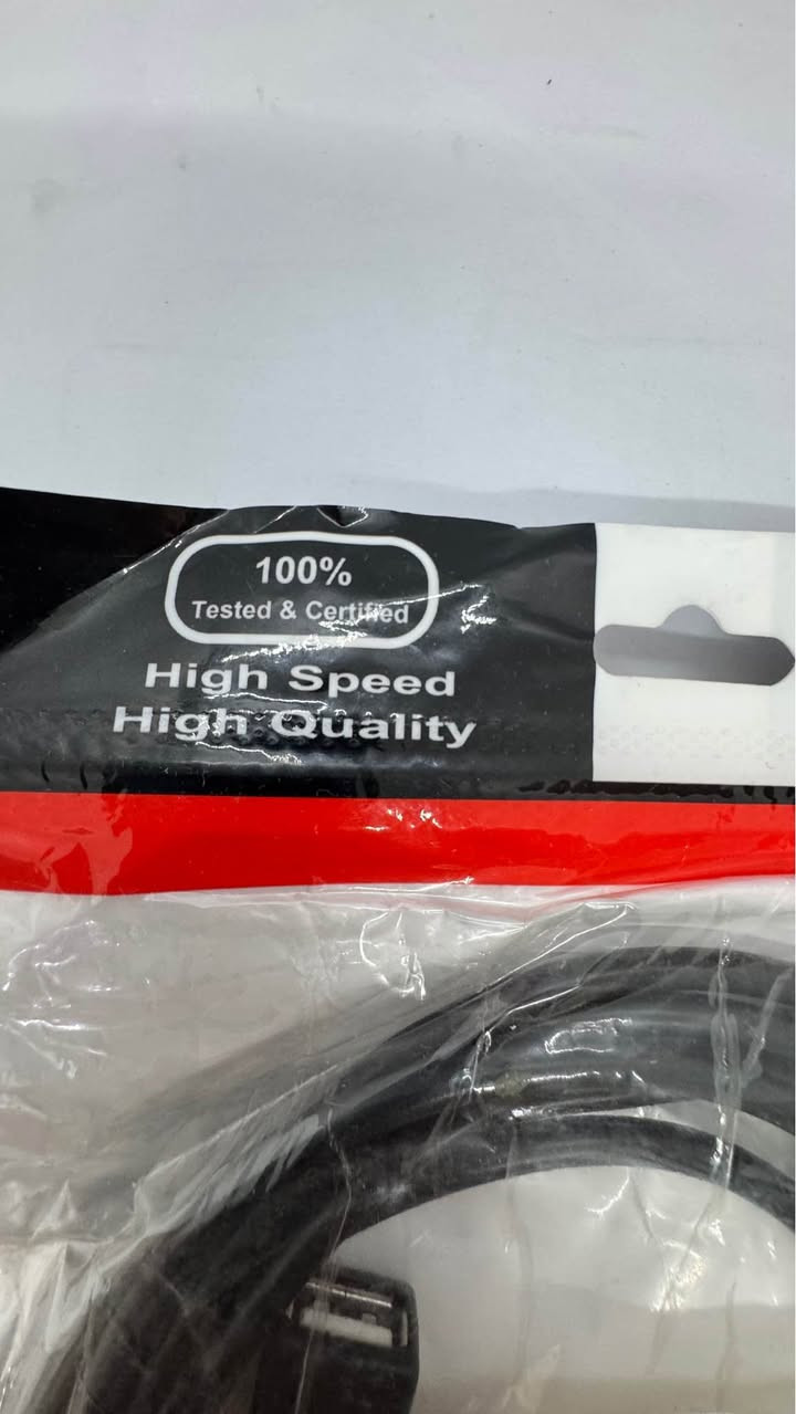 This is a 3-meter USB 2.0 extension cable كيبل تمديد وصلة يو اس بي بغداد, العراق


**إذا كنت صاحب هذا الإعلان وتريد حذفه لأي سبب، رجاءا أرسل رسالة إلى الدعم الفني**