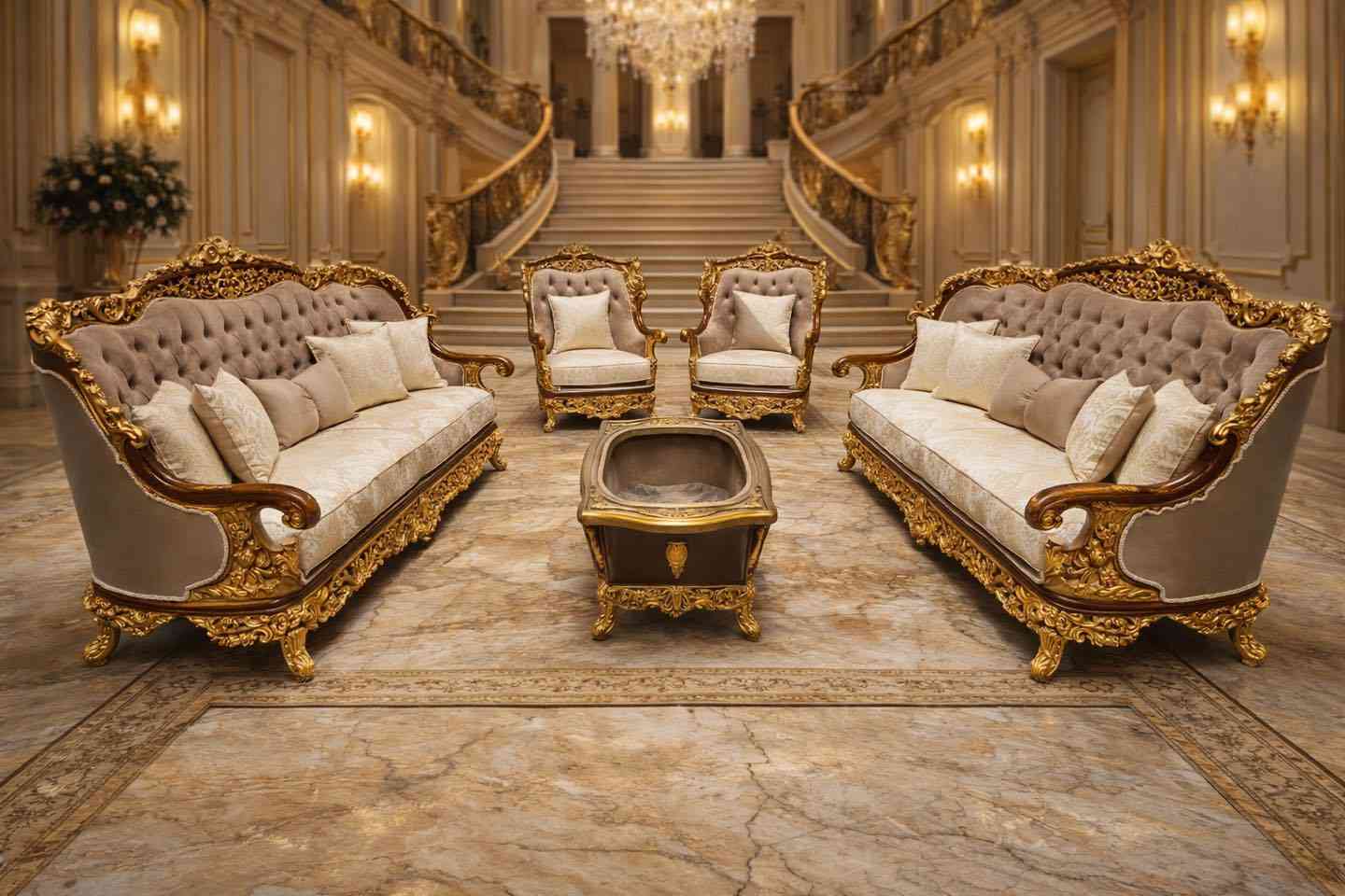 🔥🔥تخفيضات تخفيضات تخفيضات 🔥🔥
🤍عرض خاص ولفترة محدودة جدًا، عرض عيد الفطر المبارك🤍
متوفر تخم مصري دمياطي درجة فاخرة التخم مصنوع من الخشب الزان الحفر اليدوي، متكون من 10 مقاعد 1,1,1,1,3,3, + طبلة وسطية كبيرة.

🎁 السعر 3,750,000 دينار فقط 🎁
📍 العنوان :بغداد/ زيونة/ قرب مسبح الفردوس 
☎️ للحجز: *********** / ***********
