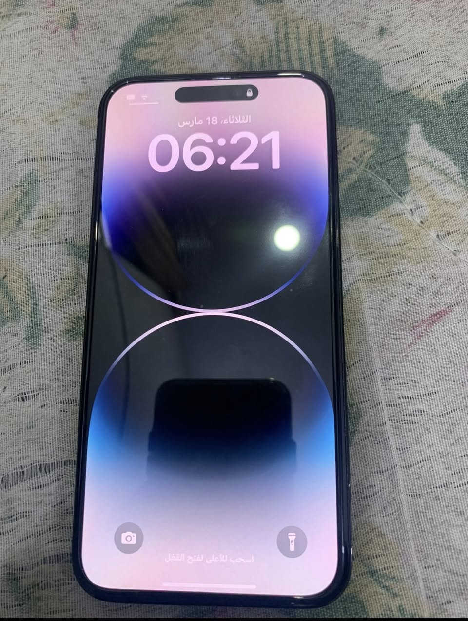 سلام عليكم ايفون 14 برو ماكس بطاريه 77 ذاكره 256
***********
