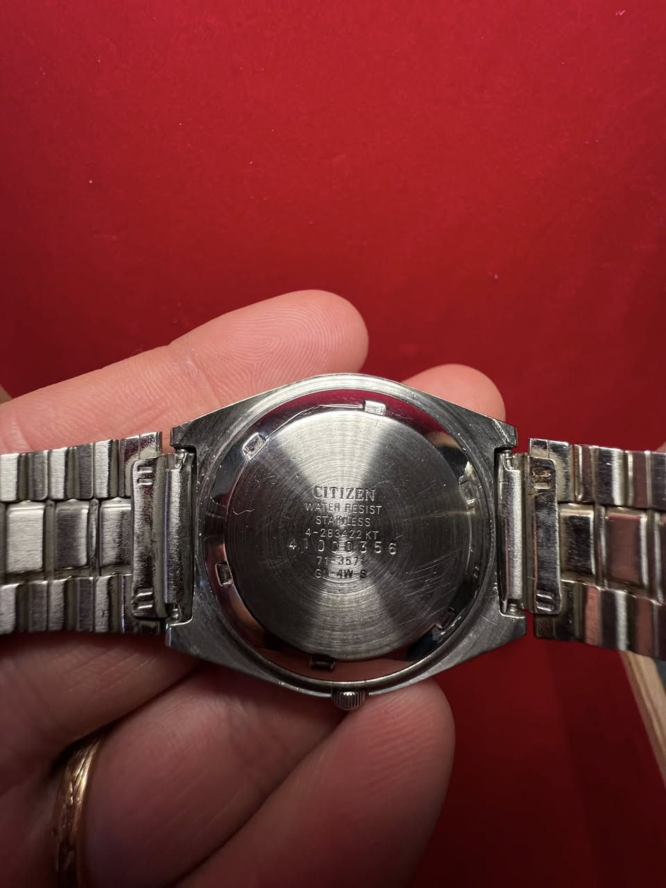 Citizen automatic 21 jewels
ستزن اوتماتيك  ٢١ حجر فنتج 
انتاج قديم 
منفذ يومي وشهري 
قطر 37 
نظافة تامة 
اصلي ياباني 100% 
110 الف سعر نهائي


**إذا كنت صاحب هذا الإعلان وتريد حذفه لأي سبب، رجاءا أرسل رسالة إلى الدعم الفني**