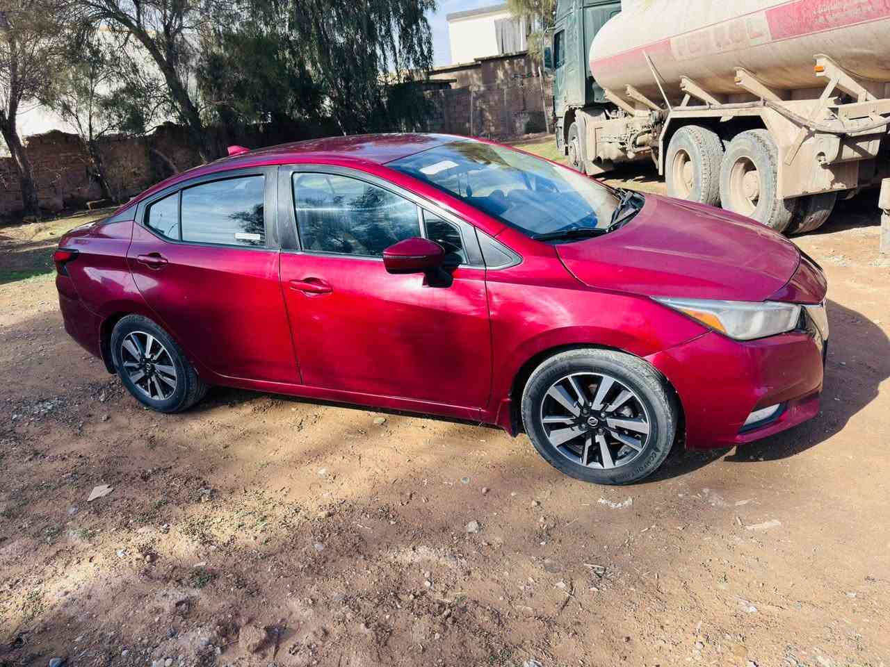 ن
نيسان فيرسا موديل 20 فول مواصفات بصمة ورادار خلفي ورادار أمامي وحساس توقف ذاتي وحساس النقطة العمياء وحساس مسار الطريق سنويا ل27 معوقين سنة وتصير حرة بيها ثلاث قطع .السعر 115. او مراوس حسب القناعة للاستفسار.*********** خاص ماجاوب .
