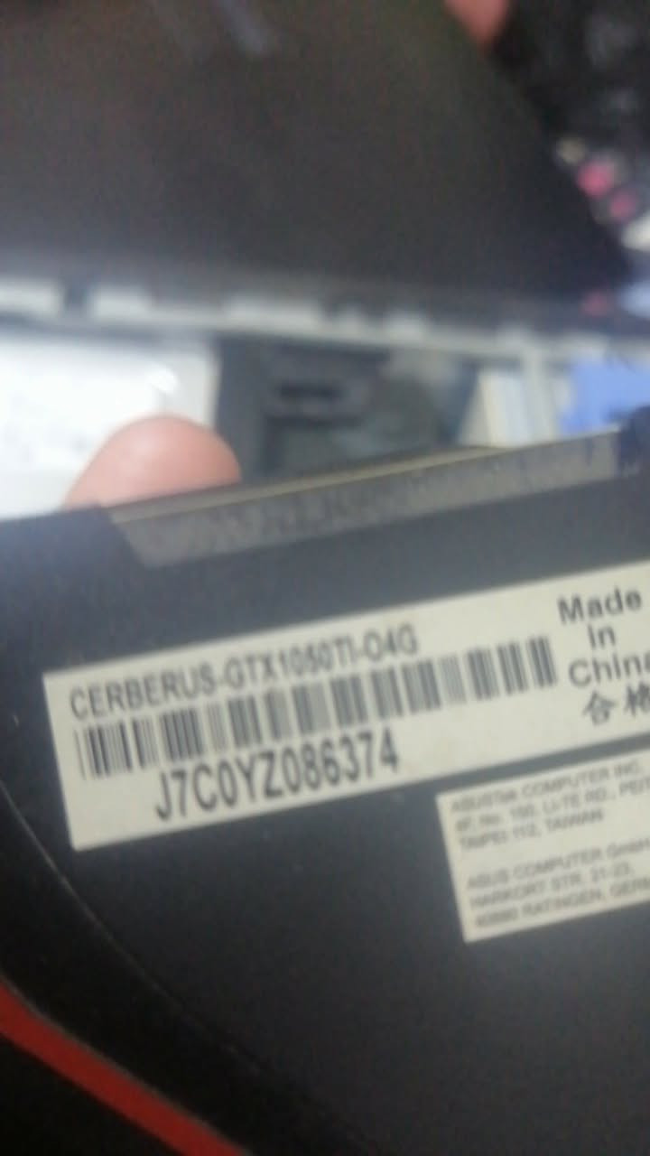 من رخصة الادمن
كرت شاشه  1050Ti 4Gb Gddr5 
براند Asus حرارته طبيعيه 
السعر 75 متوفر توصيل الكرت كلش نضيف


**إذا كنت صاحب هذا الإعلان وتريد حذفه لأي سبب، رجاءا أرسل رسالة إلى الدعم الفني**