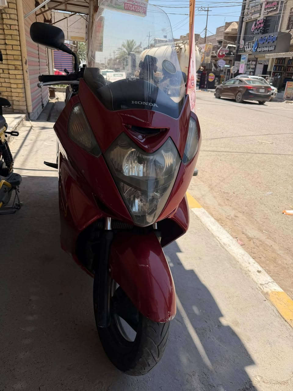 سلام عليكم 
سلفر ونج محرك400
دراجه مكفوله مكينه كهربائيات
درجه مناقصه اي شي تخم تاير
جديد دهن كله لكي مولي
مكينه تخبل تجي تفحص
وشوف بعينك مكانه بغداد
سعر14 وبيه مجال
رقم ***********

