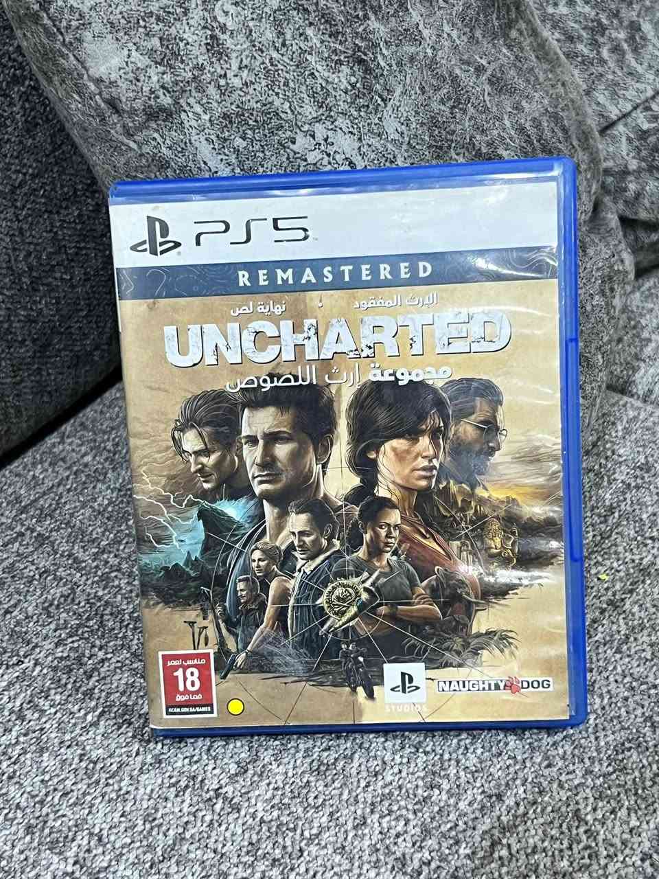 🎮 مغامرة العمر بانتظارك على PS5!
عِش المتعة والإثارة مع مجموعة أنشارتد: إرث اللصوص (Uncharted: Legacy of Thieves Collection) الأصلية، بنسخة محسنة بالكامل لتناسب قوة الجيل الجديد.
 ✨ لعبتين في قرص واحد: تشمل القصة الأسطورية "نهاية لص" والمغامرة الحماسية "الإرث المفقود".
 🎬 تجربة سينمائية: جرافيك خارق بدقة عالية، تحكم سلس، وأجواء مليئة بالأكشن والغموض.
 🗺️ رحلة البحث عن الكنوز: واجه التحديات، حل الألغاز، وانطلق في مغامرة لا تُنسى.
📌 تفاصيل الشراء:
 💰 السعر: 25 ألف دينار
 📍 العنوان: النجف - حي النداء - شارع المجمعات
 📞 للتواصل والاستفسار: ***********
