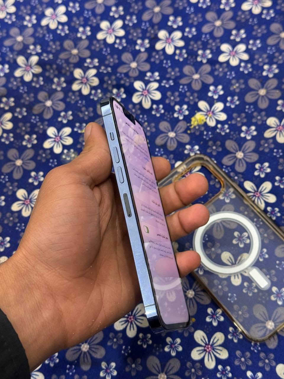 ايفون ١٣برو ماكس للبيع جهاز فول ونظافه فول لون بحري مبدل فقط شاشه درجة اولى ٣خيارات وبطاريه ٧٩ بلادية فيس ايدي شغال كله شغال  ذاكره 256 
التواصل على الخاص مكاني الفلوجة الحي العسكري


**إذا كنت صاحب هذا الإعلان وتريد حذفه لأي سبب، رجاءا أرسل رسالة إلى الدعم الفني**