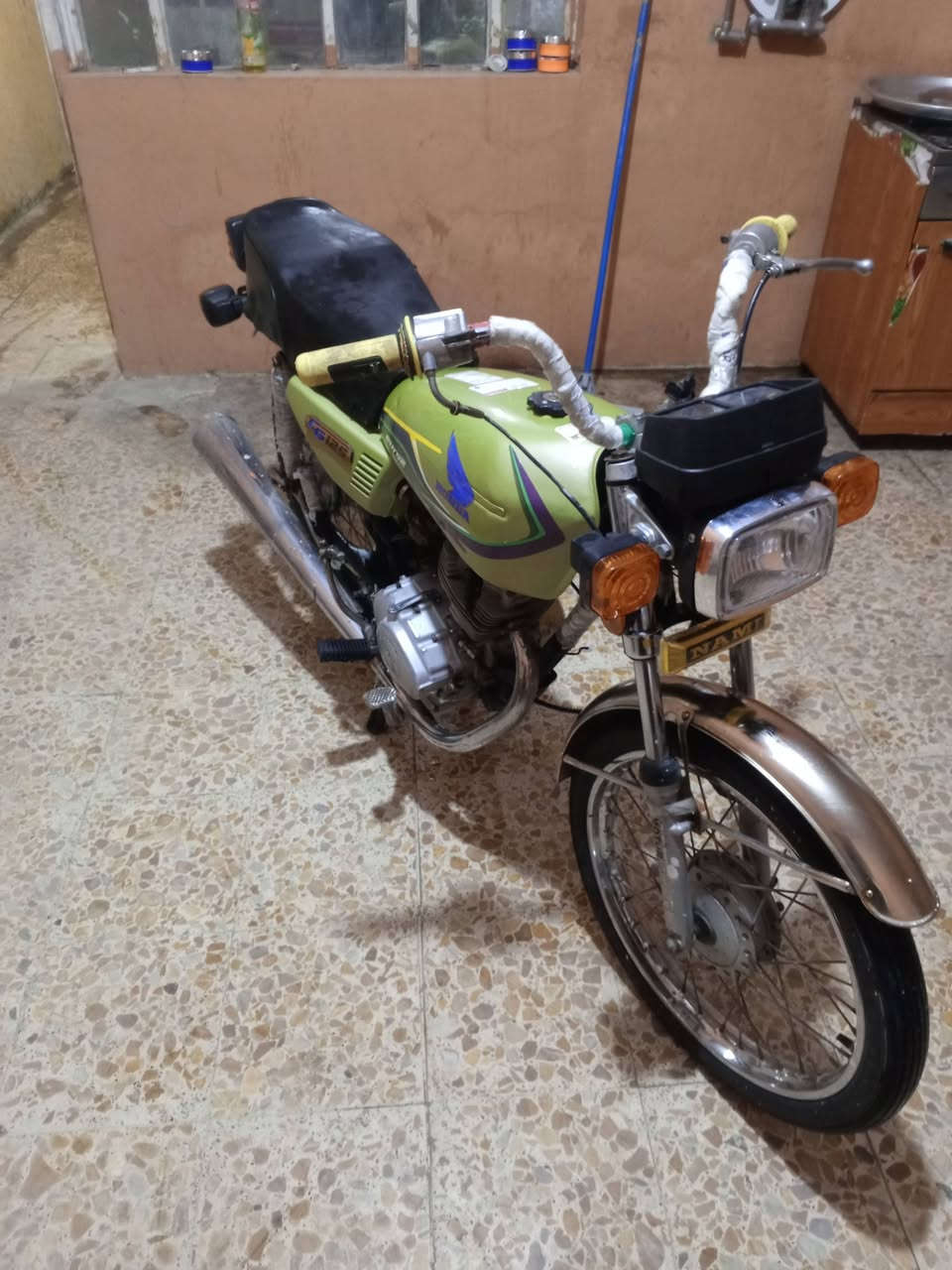 سلام عليكم دراجه ارشا  للبيع مديل 15اوراق ستنساخ. السعر 300وبيها مجال قليل مكاني كربلاء حي السلام شراي ينتصل ***********
