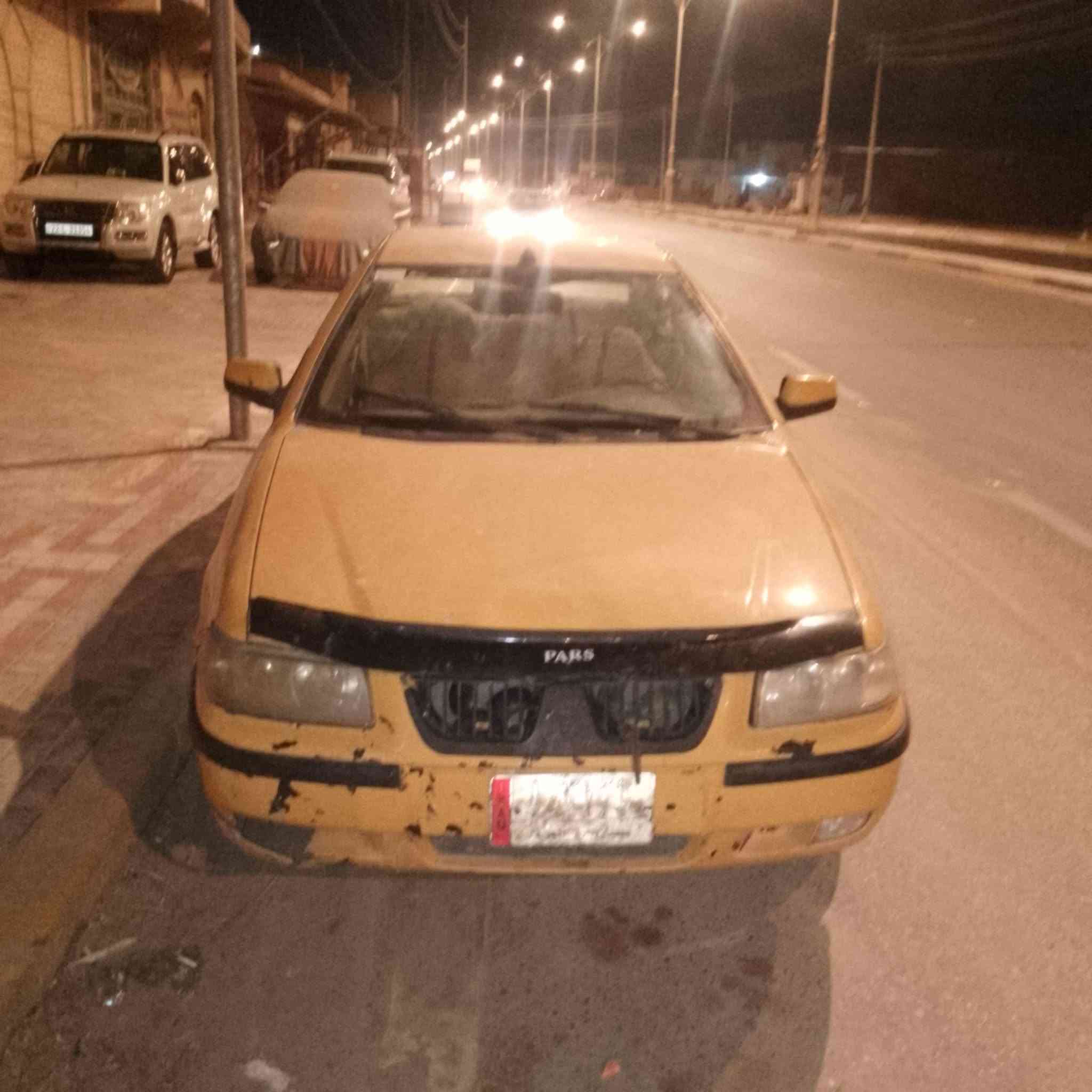 سلام عليكم. سياره سمند
مديل 11 رقم ميسان مشروع وطمي
 مجفته صارله شهر 
مبدل بيه بور وصينيه كير
ونوزلات وبلكات
صدره تعبان ودبلاته تعبانه ولوياته تعبانه
وكل ذني موجودات تاخذهن وي السياره 
اتصال  ‏‪***********‬‏
واتساب واتصال
وبسعر 17
