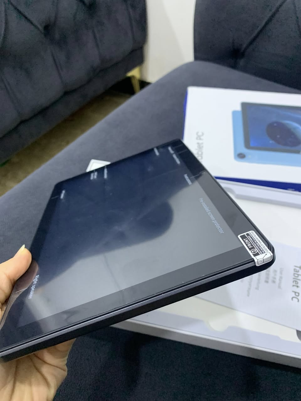ذاكره 64 السعر 100 الف واصل 

جهاز لوحي (تابلت) "Tab K12" بنظام أندرويد.يتميز بوجود كاميرات ومكبرات صوت.يحتوي على منفذ USB-C للشحن وفتحة لبطاقة microSD.


**إذا كنت صاحب هذا الإعلان وتريد حذفه لأي سبب، رجاءا أرسل رسالة إلى الدعم الفني**