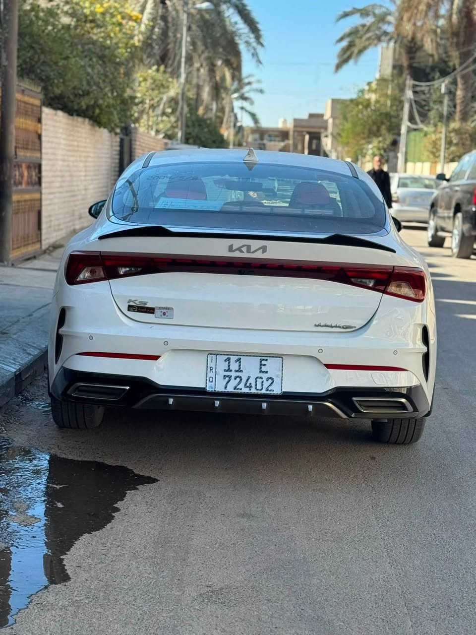 السلام عليكم
للبيع كي فايف K5 خليجي موديل 2022

فول 1/1 ضمان الدوليه بأسمي 

‏ ماشيه 100kmالف

‏‎محرك 2.0 دوش 

‏‎المواصفات:

بيهه ملاحظات بسيطه‏‎ بارد بلجاملغ الامامي الايسر قليل جداً

‏‎دخول ذكي بصمة + تشغيل عن بعد

‏‎شاشة + كاميرا دواره

ابل كار بلي +أندرويد 

‏‎حساسات امامي خلفي

مصابيح هيلوجين ثلجي 

‏‎المصابيح الامامية زنون +LED

‏‎المصابيح الخلفية LED

حساس امامي خلفي

‏‎مقاعد جلد + كهرباء 

كشن السائق كهرباء 

‏‎مثبت سرعة

‏‎فول تحكم ستيرن

تحكم التبريد شاشه لمس قطعتين تبريد

‏‎5 وضعيات قيادة SMART-ECO-COMFORT-SPORT-COSTOM

‏‎مري كهرباء شفط 

بصمة عدد 2 

تخم تاير جديد

الحداديه جديده 

السياره بأسمي تحويل ثاني يوم

رقم بغداد انكليزي 

مكان السياره بغداد حي الجامعه

 للاستفسار على ***********
