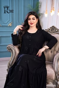 كشمير ايطالي • ٢XL-٥XL • سواد فاحم