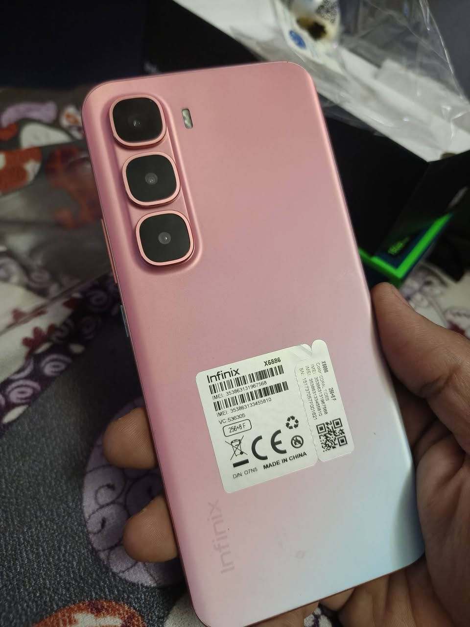 انفنكس هوت 60 برو بلس
للبيع لون مميز
استعمال سبوع اخو الجديد 
200 وبي مجال 
مكاني بغداد الزعفرانيه ماعندي توصيل
***********
