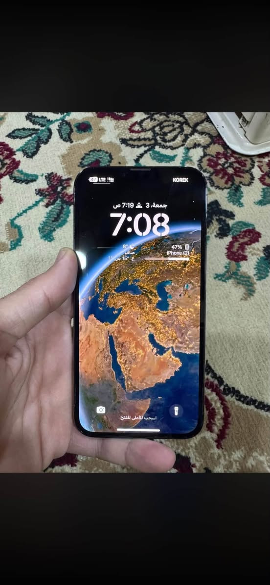 السلام عليكم أيفون 13 برو ماكس وتر ممبدل بي شيء تفاصيل واضحه ب صور السعر 650 قفل مكاني بغداد حي اور ***********
