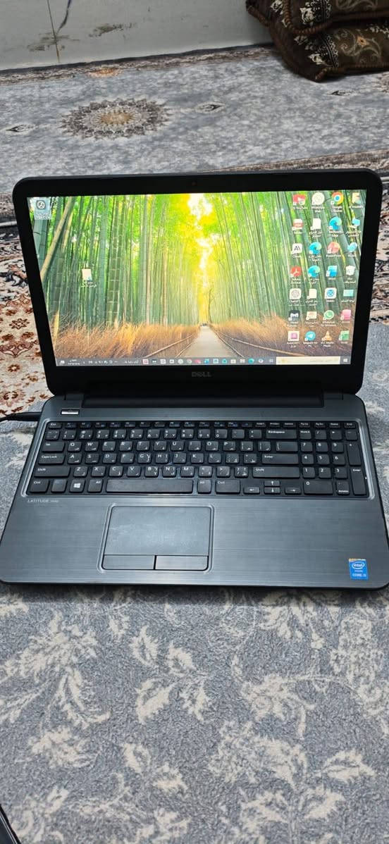 DELL LATITUDE 3540
مع ماوس وحقيبة 
المعالج: i5
الجيل: 4
الرام: 8GB DDR4
الهارد: 256GB SSD
كرت الشاشة الداخلي: 4GB
حجم الشاشة: 15.6
السعر: 160,000

للتواصل والاستفسار ***********

