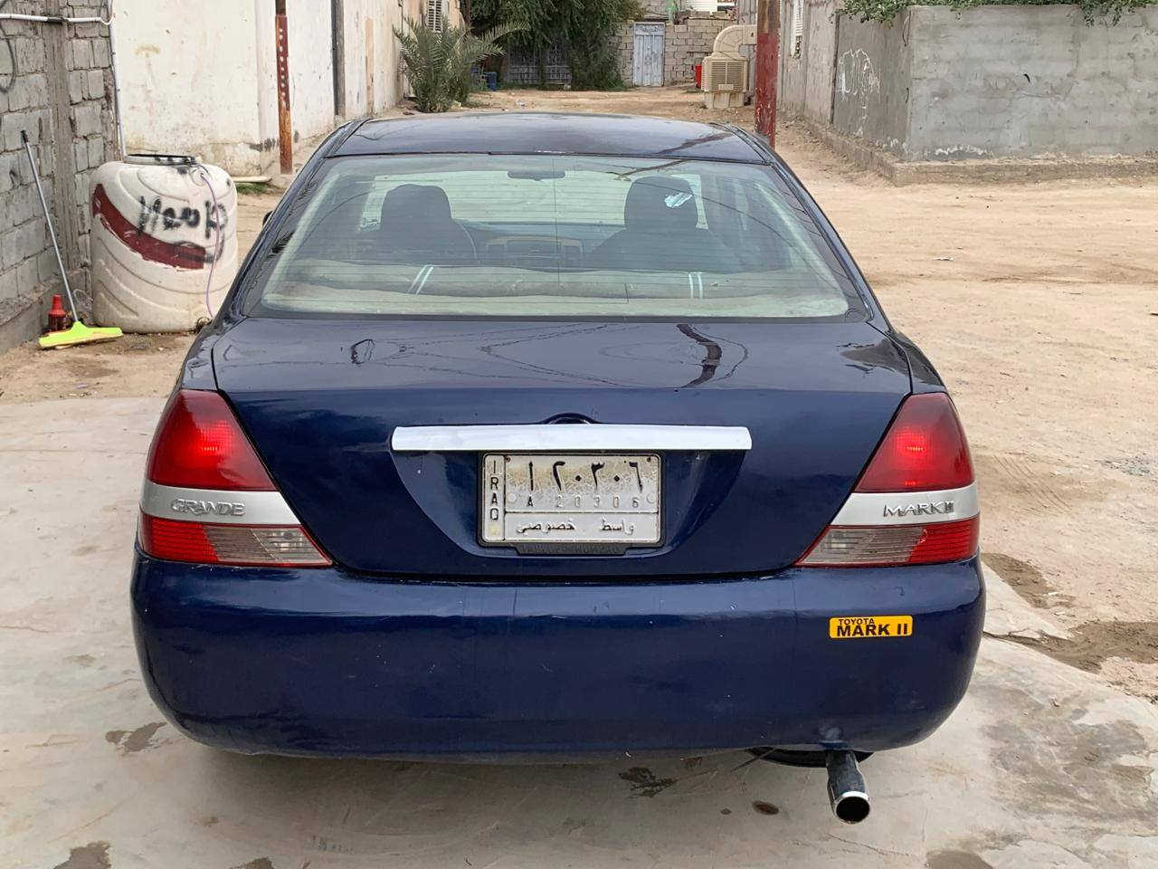 السلام عليكم 
السعر ((43))وبيها مجال للشراي 
‏‪0789 355 9626‬‏
سياره تويوتا مارك صالون  2001 مكفول من الكص والنقل الجثه والعيب الشرعي وكافة الاصوليات كير مكينه حداديه تخم تايررات جدد كهربائيات جدد الرقم واسط سنويه مجدده لغايه 2027 تحويل ثاني يوم للاستفسار الاتصال على الرقم التالي
المكان/ذي قار/مركز المحافظة
