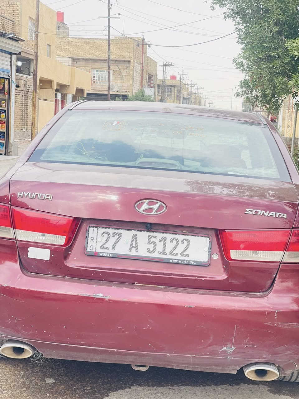 السلام عليكم سوناته امريكي مديل 2007 وارد أمريكي ضربه جاملغ أمامي وبيه صبغ بل باب الخلفي والهلال الخلفي بسمي رقم نكليزي مكان السياره ميسان السعر 80 وبيه مجال 
***********
